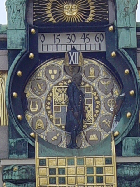 Reloj en Viena